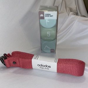 10’ Yoga Stretch Strap & Foam Dice Set